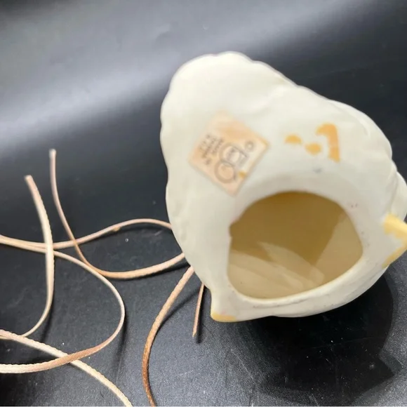 Vintage DEPT56  Duckling With A Pink Ribbon  Figurine - Porcelain   Retired Set - Picture 10 of 13